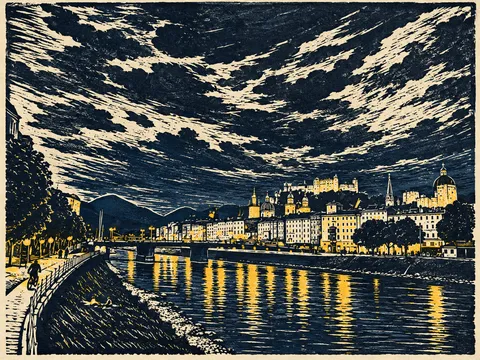 The Salzburg Riverfront