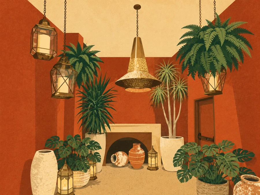 The Moroccan Foyer