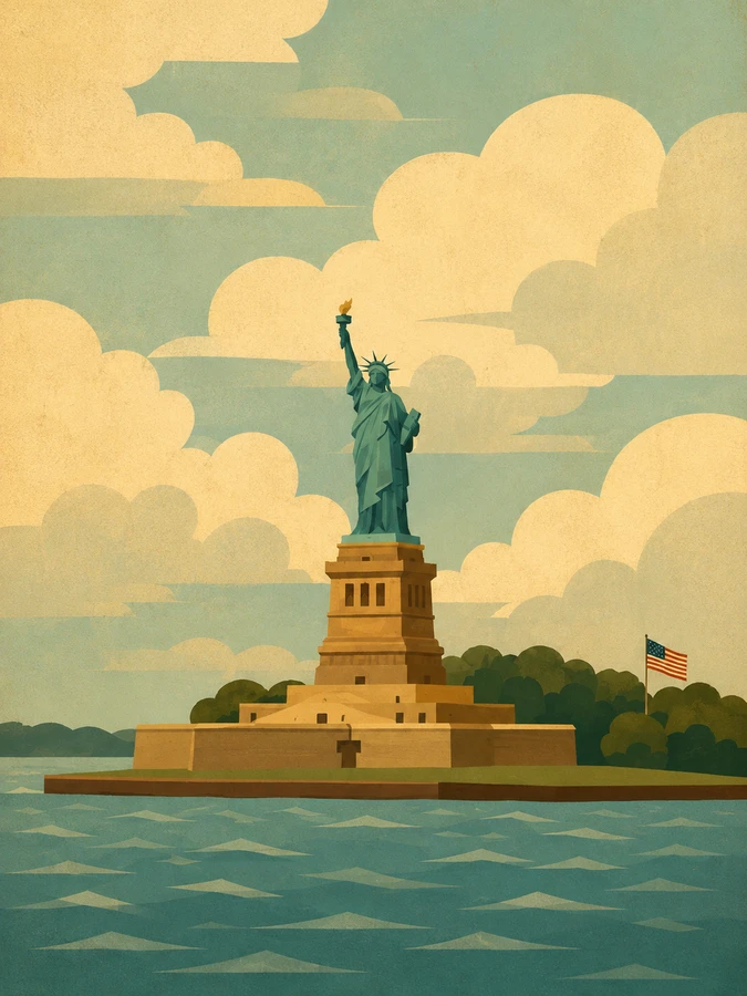 The Statue of Liberty