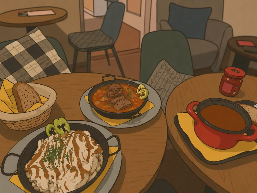 The Café Table